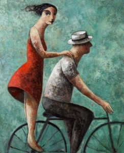uit de kunst fietsen