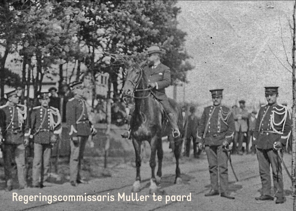 Muller Collection - H.P.N. Muller at Refugee Camp Nunspeet 1915