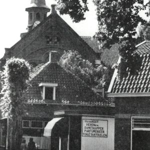 Situatie Dorpsstraat 6 (kapper van Koot) in WOII