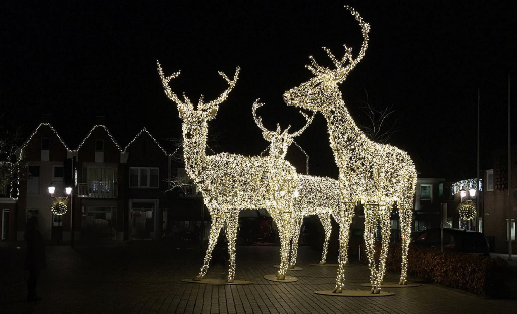 Verpakking herten lichtjes