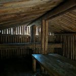 Interieur hut