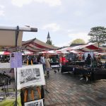 Kunstmarkt Nunspeet met Dorpskerk