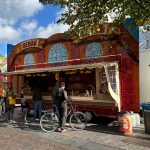 Oliebollenkraam najaarsmarkt