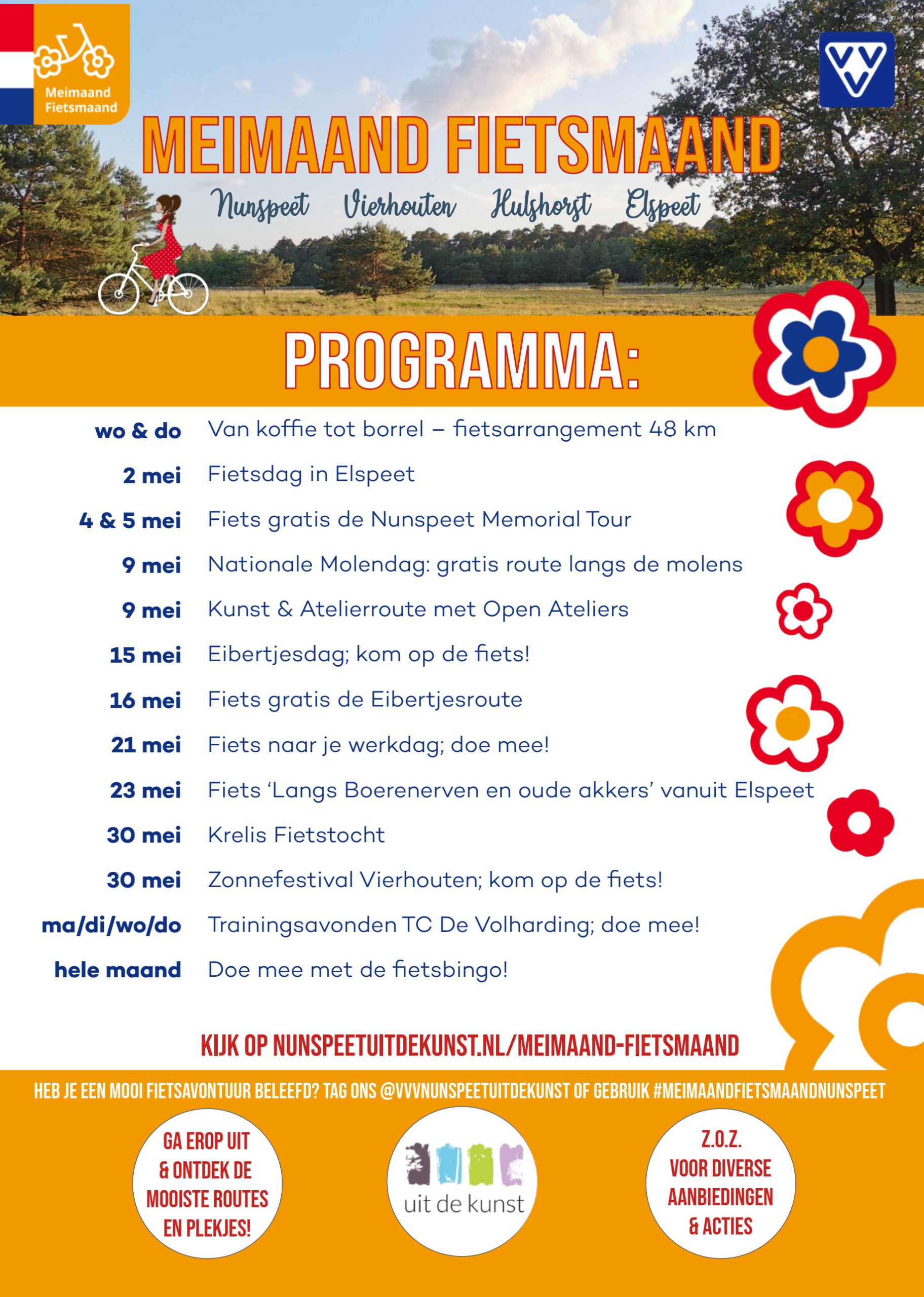Poster Meimaand Fietsmaand 2026
