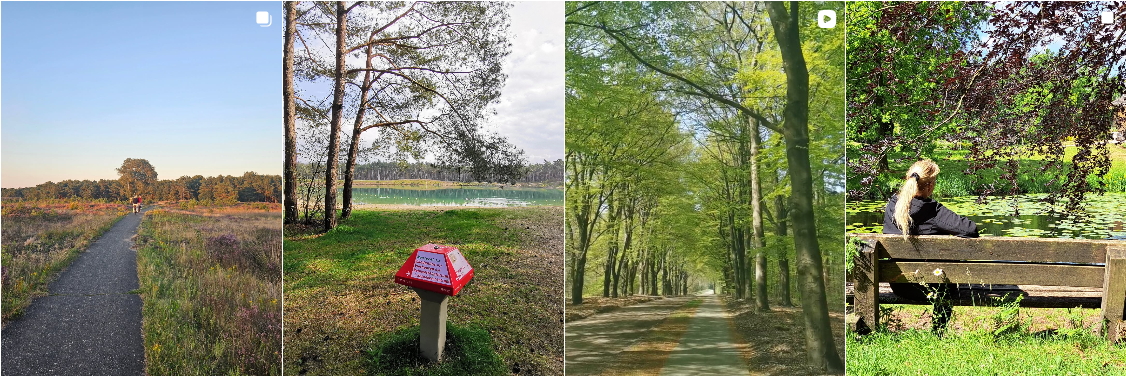 Instaposts Veluwse Fietsdagen